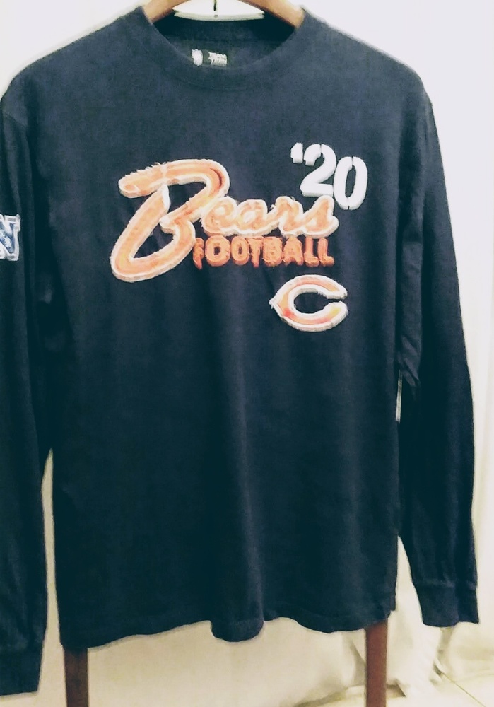 Chicago Bears Long Sleeve Team Apparel Distress Lo
